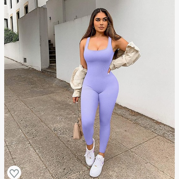 Pants - Lavender Bodysuit